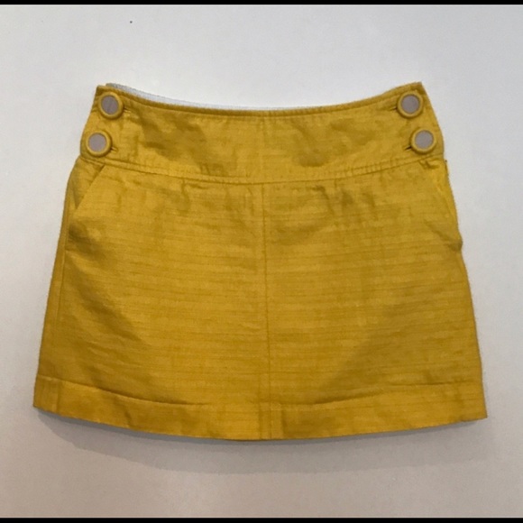 Banana Republic Dresses & Skirts - Yellow Banana Republic Mini Skirt